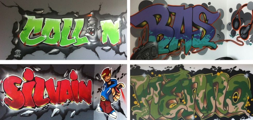 Kinderkamer graffiti kinderkamers laten maken